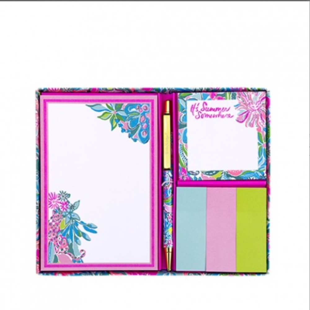 Lilly Pulitzer Notes Set “Golden Hour”